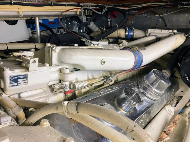 Slide: The Image of Bertram 58 Flybridge Motor Yacht 1986 - 122