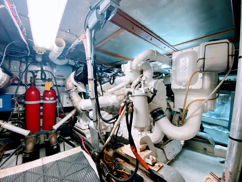 Slide: The Image of Bertram 58 Flybridge Motor Yacht 1986 - 125