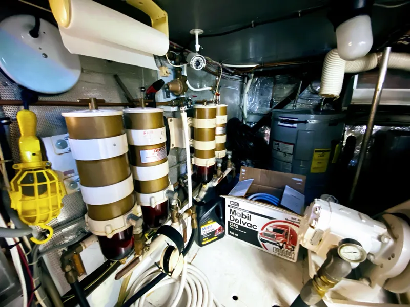 Slide: The Image of Bertram 58 Flybridge Motor Yacht 1986 - 131