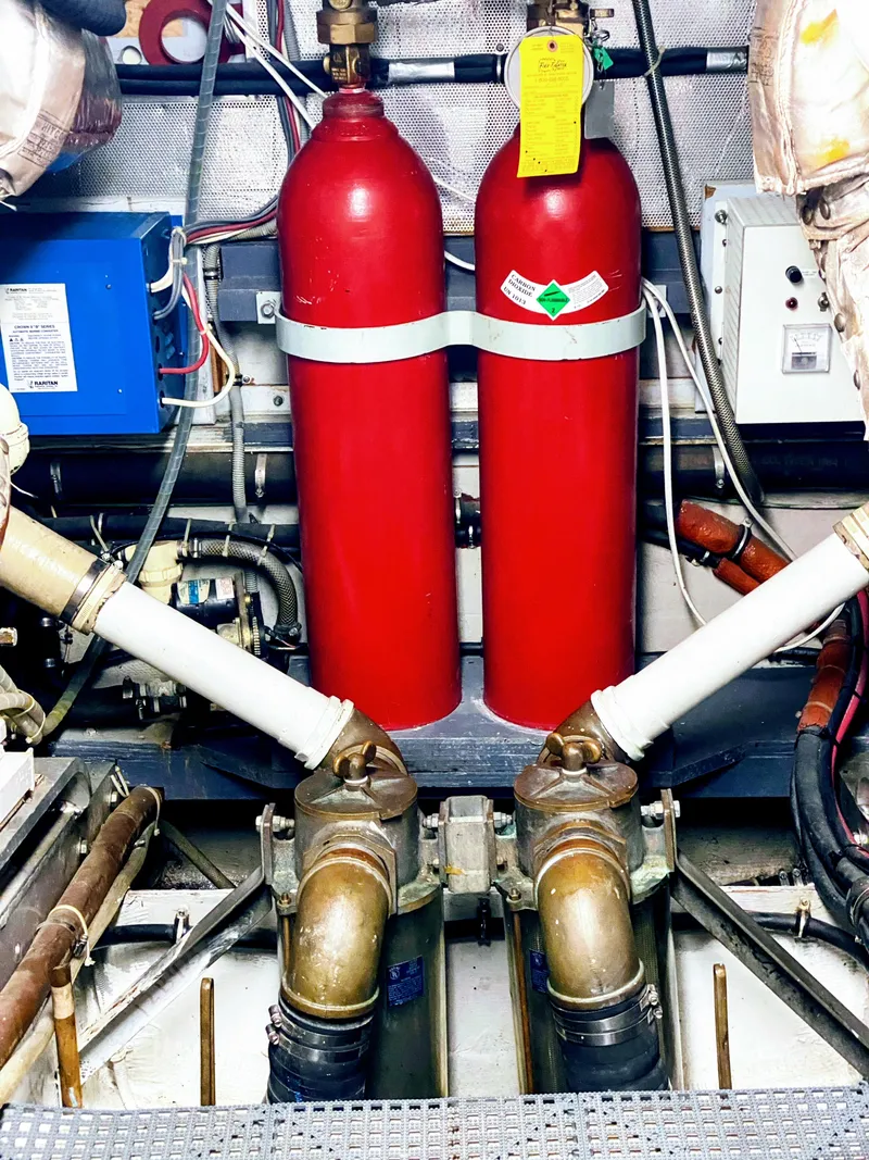 Slide: The Image of Bertram 58 Flybridge Motor Yacht 1986 - 132