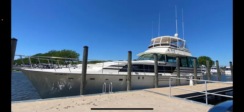 Slide: The Image of Bertram 58 Flybridge Motor Yacht 1986 - 14