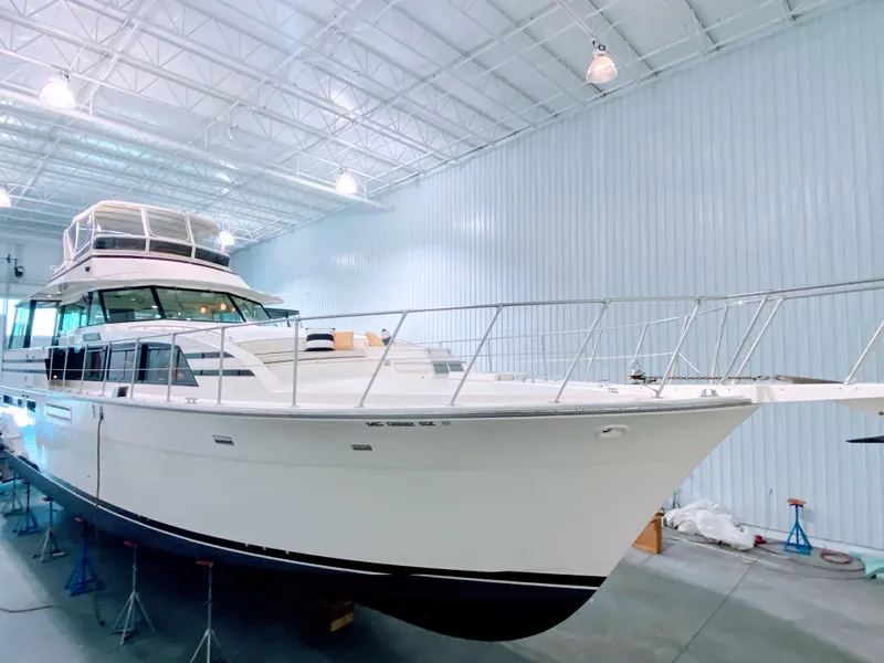 Slide: The Image of Bertram 58 Flybridge Motor Yacht 1986 - 16