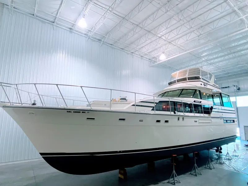 Slide: The Image of Bertram 58 Flybridge Motor Yacht 1986 - 21