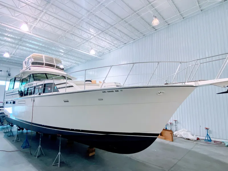 Slide: The Image of Bertram 58 Flybridge Motor Yacht 1986 - 22