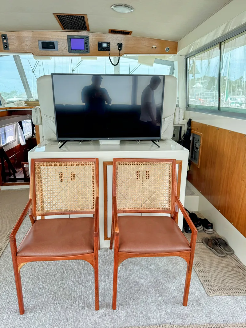 Slide: The Image of Bertram 58 Flybridge Motor Yacht 1986 - 46