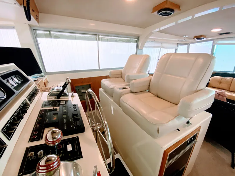 Slide: The Image of Bertram 58 Flybridge Motor Yacht 1986 - 51