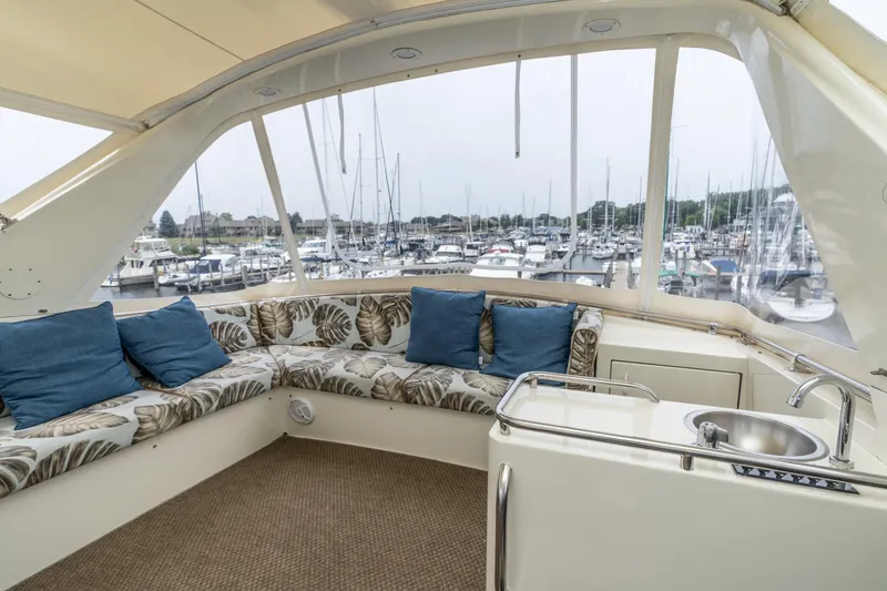 Slide: The Image of Bertram 58 Flybridge Motor Yacht 1986 - 73