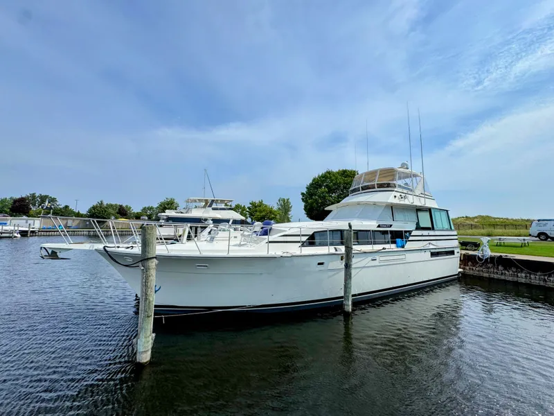 Slide: The Image of Bertram 58 Flybridge Motor Yacht 1986 - 8