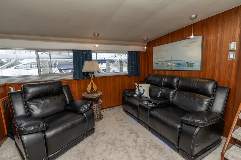 Slide: The Image of Bertram 58 Flybridge Motor Yacht 1986 - 81