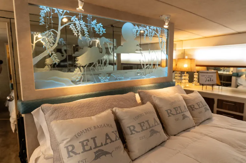 Slide: The Image of Bertram 58 Flybridge Motor Yacht 1986 - 93