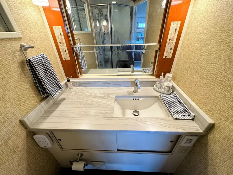 Slide: The Image of Bertram 58 Flybridge Motor Yacht 1986 - 95