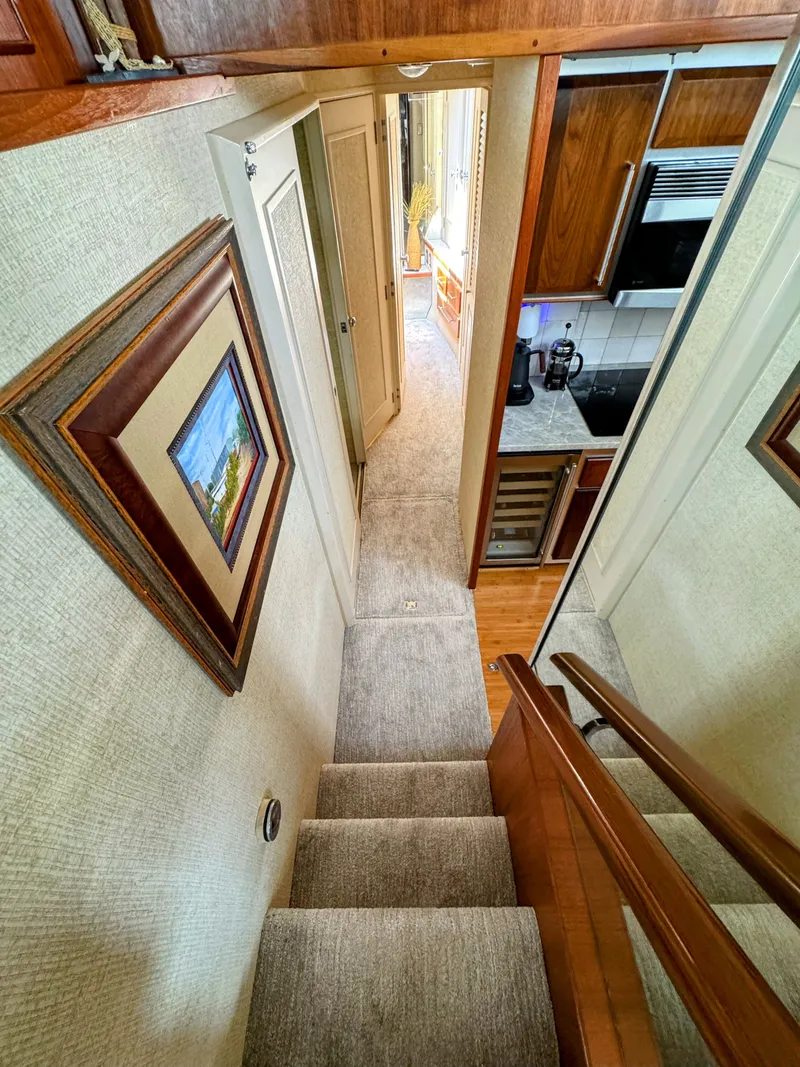 Slide: The Image of Bertram 58 Flybridge Motor Yacht 1986 - 98