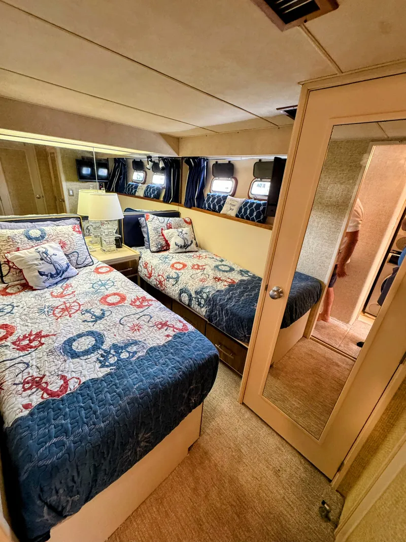 Slide: The Image of Bertram 58 Flybridge Motor Yacht 1986 - 99