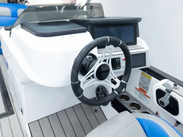 Slide: The Image of Interior view of Montara 25' SURF BOSS 2.0 CW 2023 helm. - 9