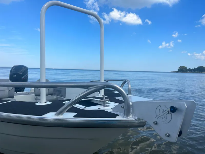 Slide: The Image of Bow Anchor Plate, Leaning Post & Bow Rail - 2