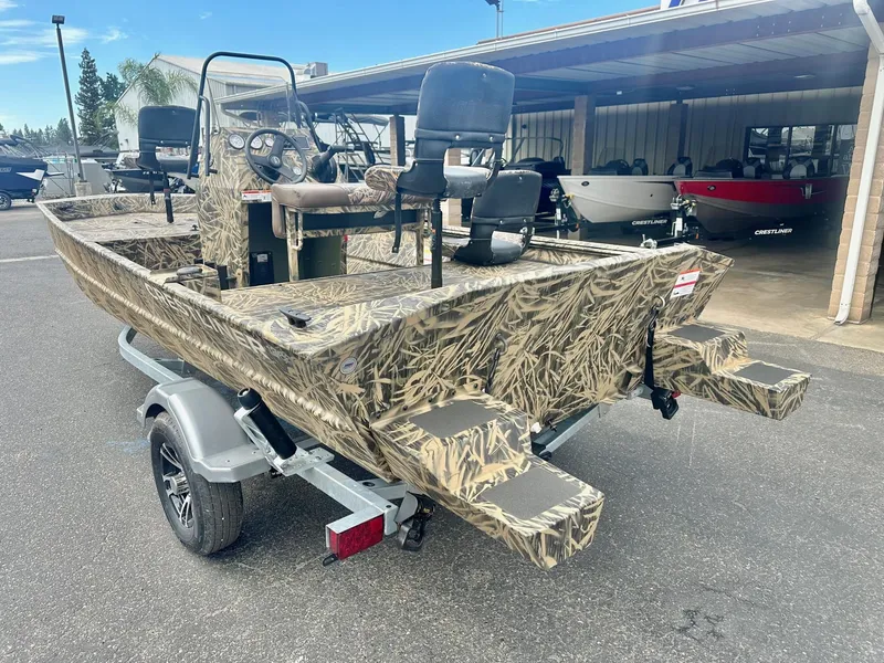 Slide: The Image of Crestliner 1860 Retriever CC w/ 80 HP Mercury Jet! 2024 - 2