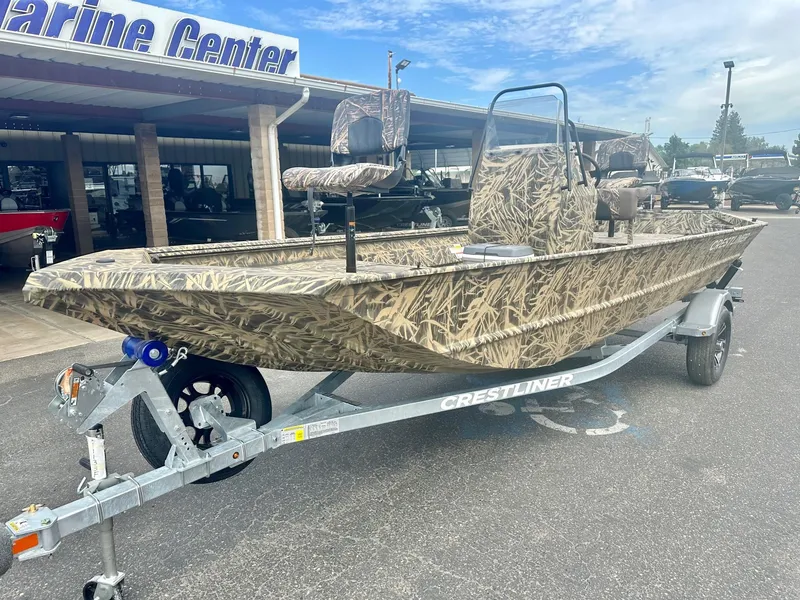 Slide: The Image of Crestliner 1860 Retriever CC w/ 80 HP Mercury Jet! 2024 - 6