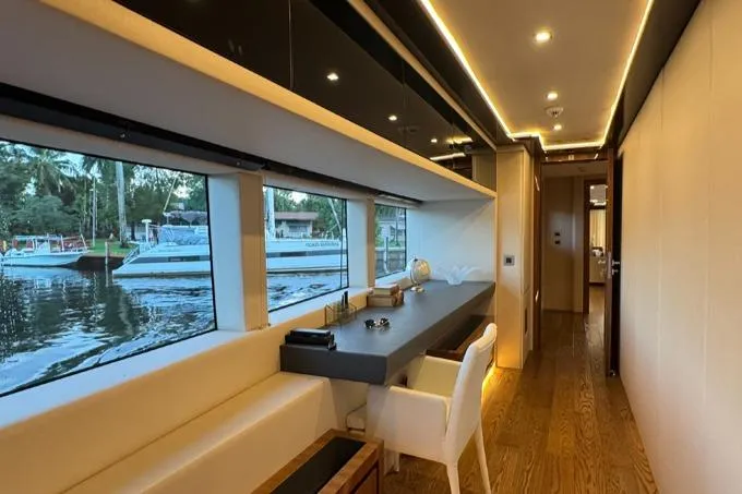 Slide: The Image of Master Suite Companionway and Office - 14