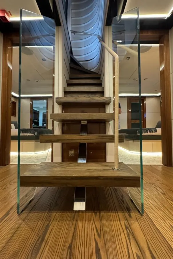 Slide: The Image of Steps to Below and Forward Guest Foyer - 38