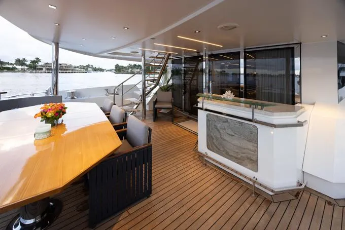 Slide: The Image of Aft Deck Bar - 89