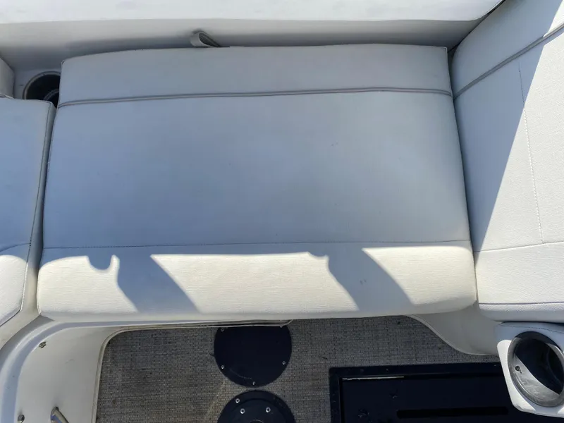 Slide: The Image of 2019 Caravelle 19 EBo Bowrider boat interior seating and flooring. - 8