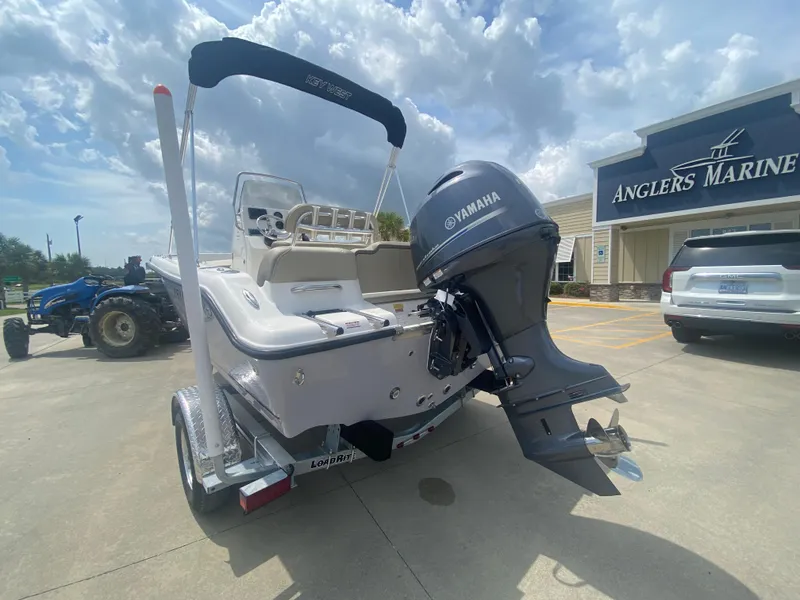 Slide: The Image of 2024 Key West 189 FS boat with Yamaha engine at Anglers Marine dealership. - 5