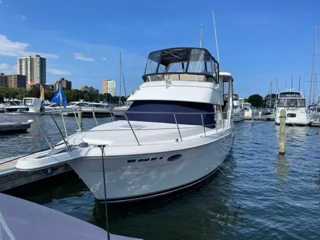 Slide: The Image of Carver Yachts 356 Aft Cabin Motor Yacht 1999 - 2