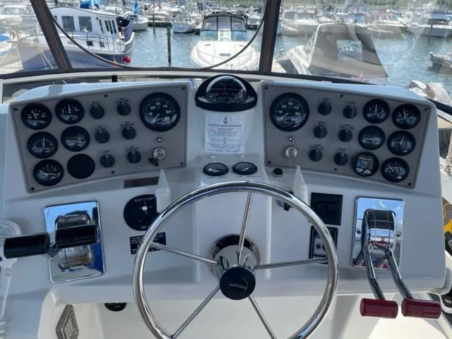 Slide: The Image of Carver Yachts 356 Aft Cabin Motor Yacht 1999 - 29