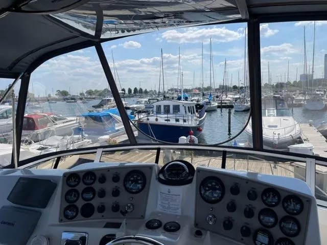 Slide: The Image of Carver Yachts 356 Aft Cabin Motor Yacht 1999 - 8