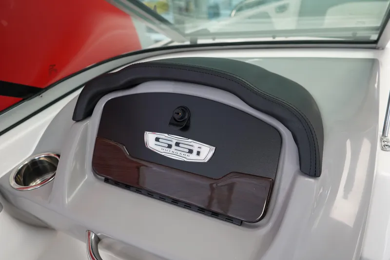 Slide: The Image of 2024 Chaparral 23 SSi OB dashboard with sleek design and modern features. - 20