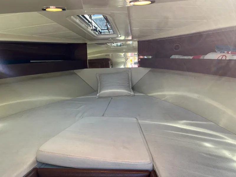 Slide: The Image of Interior cabin of a 2012 Riva Aquariva Super luxury boat. - 10