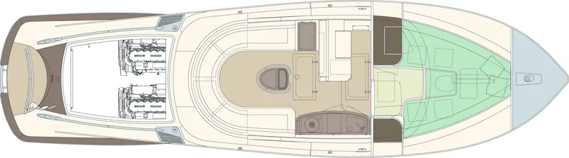 Slide: The Image of Manufacturer Provided Image: Riva Aquariva Super Lower Deck Layout Plan - 15