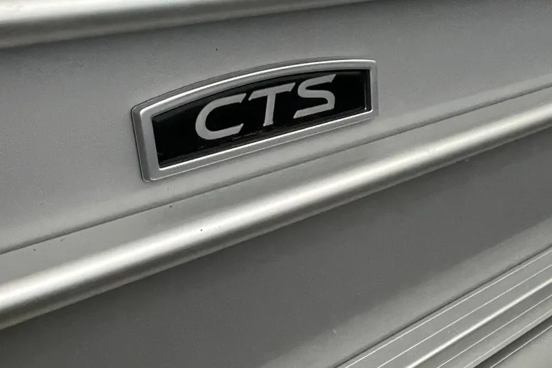 Slide: The Image of 2023 Berkshire 22 RFX CTS boat emblem close-up. - 16