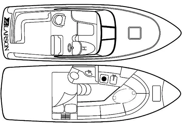 Slide: The Image of Manufacturer Provided Image: 270 - deck & cabin plan - 2