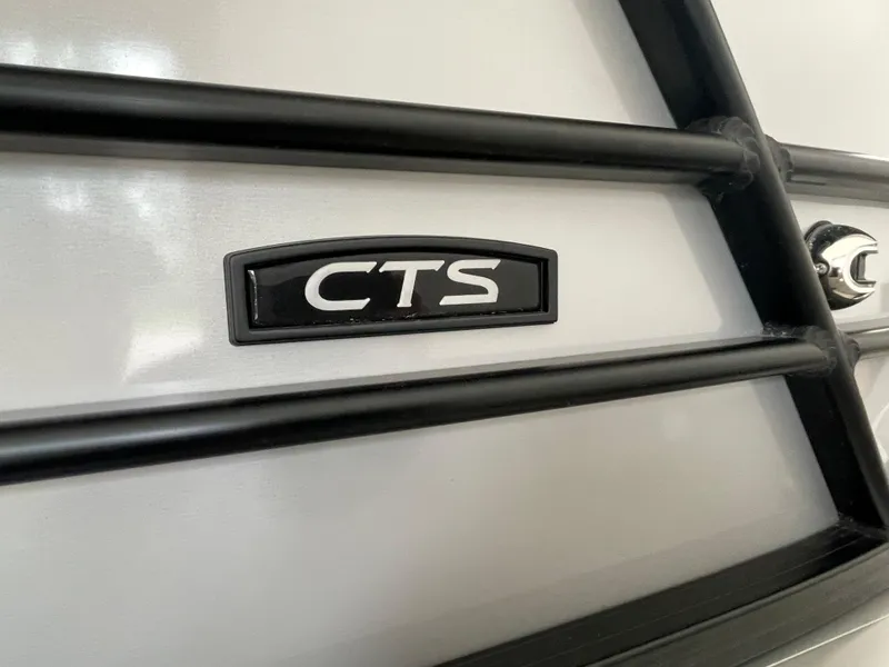 Slide: The Image of 2023 Berkshire 22RFX CTS logo on boat exterior. - 8