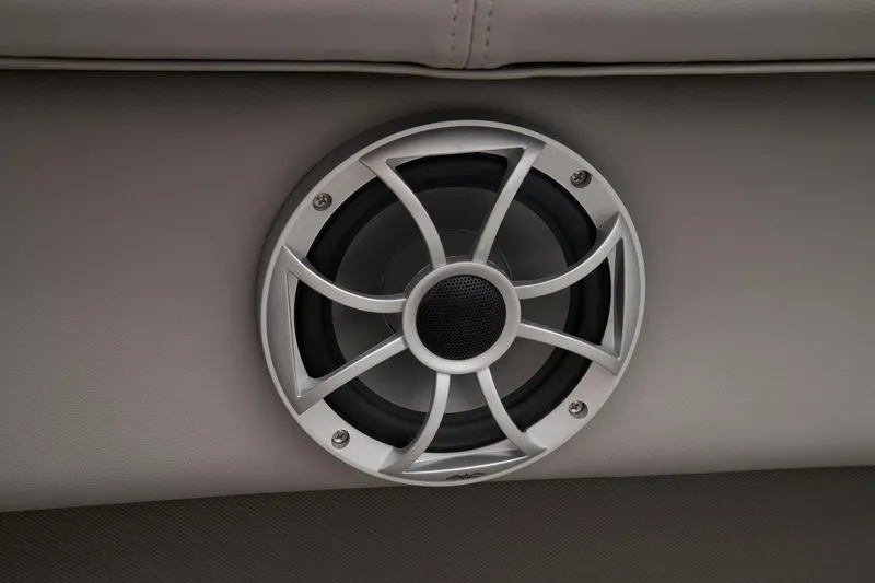 Slide: The Image of 2024 Ranger Reata 223FC boat speaker detail. - 45