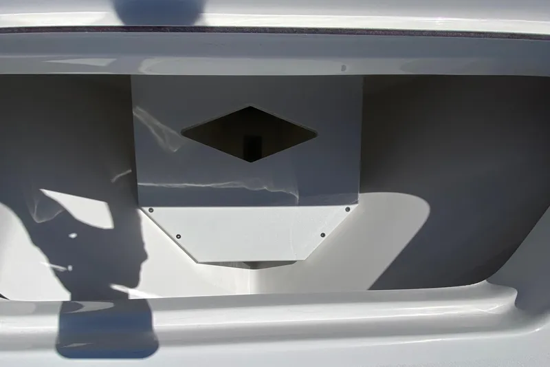 Slide: The Image of 2024 Sea Pro 240 Dual boat transom detail. - 18