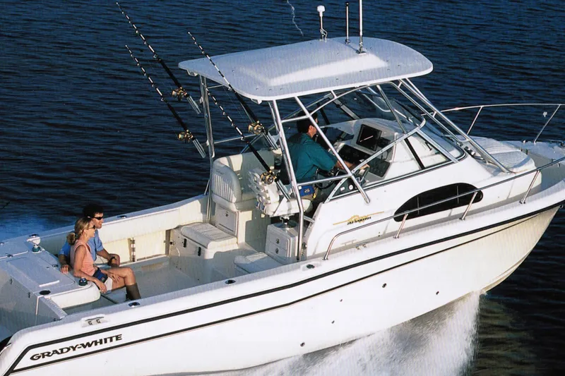 The Image of 2005 Grady-White Sailfish 282 boat cruising on water with passengers. - 0