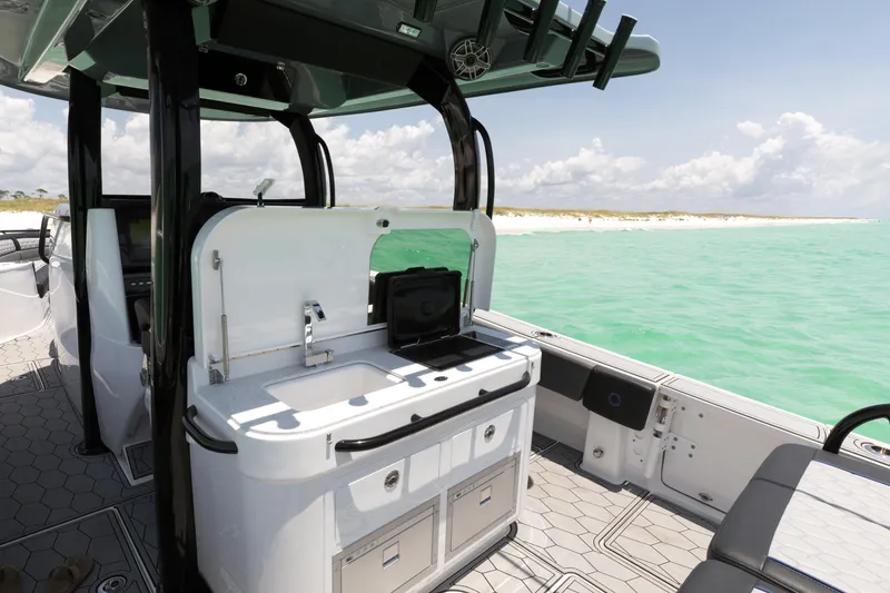 Slide: The Image of 2022 39 Fountain CC Miss Conduct Tackle Center Grill - 15