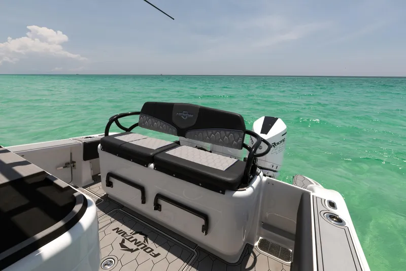 Slide: The Image of 2022 39 Fountain CC Miss Conduct Transom Seating - 18