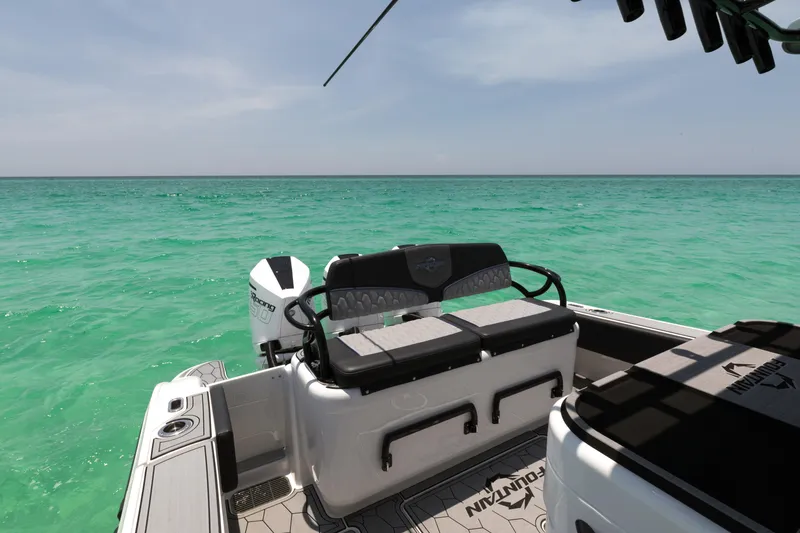 Slide: The Image of 2022 39 Fountain CC Miss Conduct Transom Seating - 19