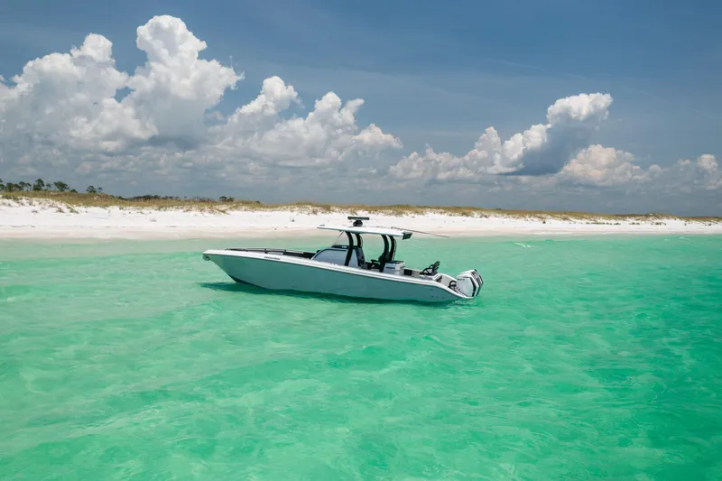 Slide: The Image of 2022 39 Fountain CC Miss Conduct Port Profile - 23