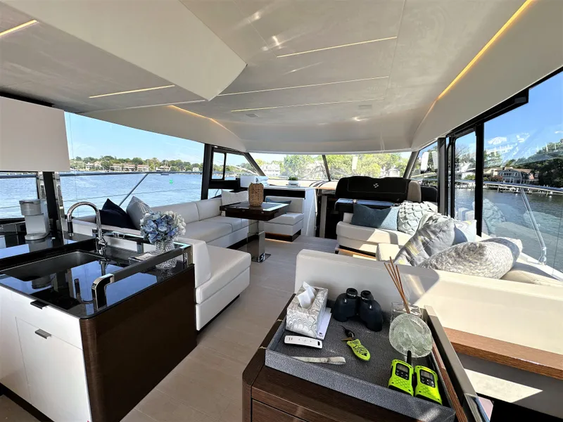 Slide: The Image of 2022 Prestige Yachts 590 Fly - 42