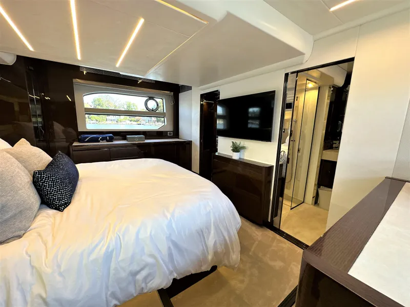 Slide: The Image of 2022 Prestige Yachts 590 Fly - 71