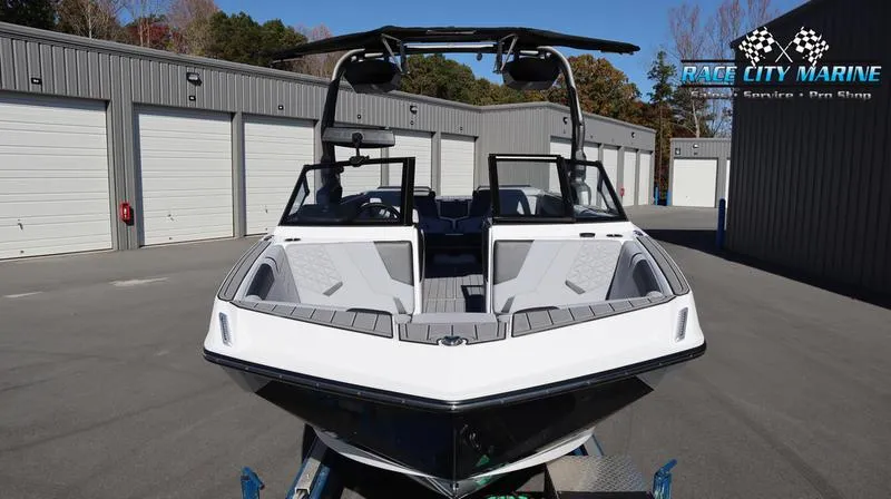 Slide: The Image of 2024 Nautique GS24 boat at Race City Marine dealership. - 29