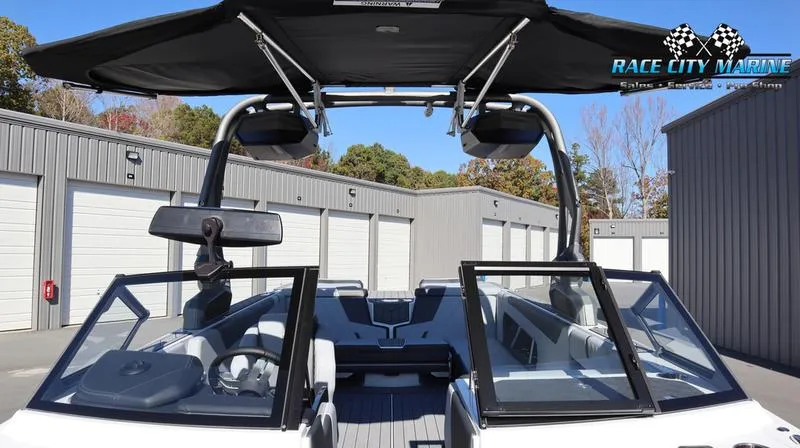 Slide: The Image of 2024 Nautique GS24 boat at Race City Marine dealership. - 41