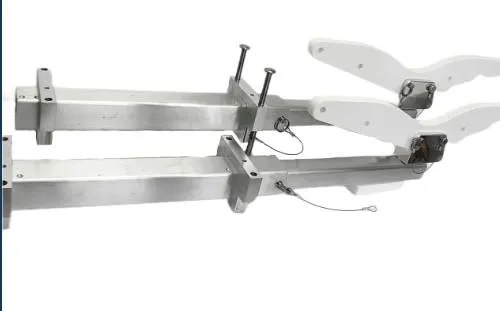 Slide: The Image of Caribe c-10X 2007 stainless steel boat davit system. - 5