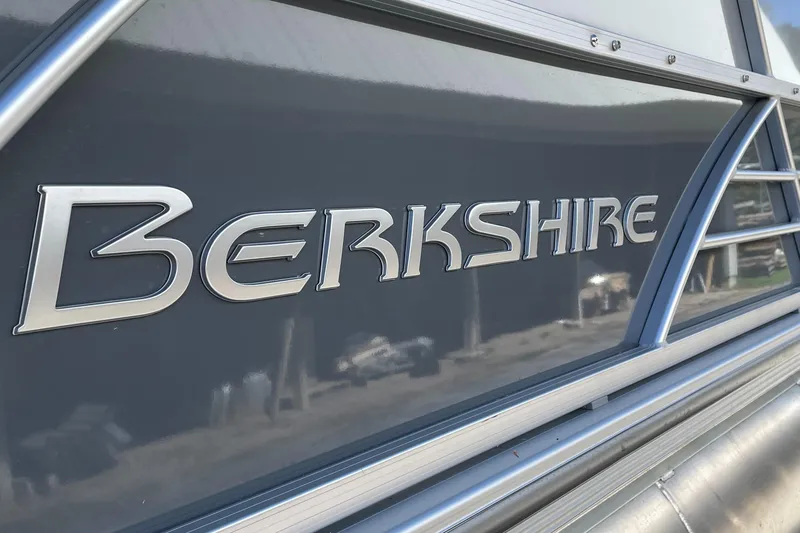 Slide: The Image of 2023 Berkshire 24 UL CTS boat model close-up with logo. - 4