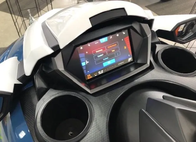 Slide: The Image of 2024 Yamaha WaveRunner FX Cruiser SVHO W/Audio dashboard and touchscreen display. - 5