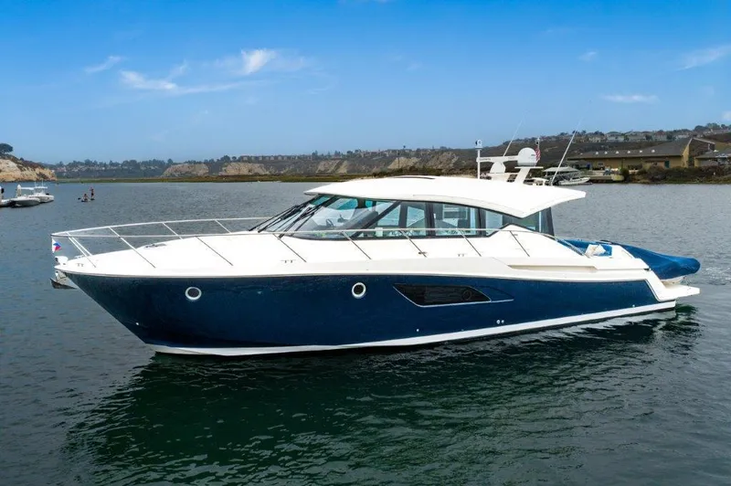 The Image of 2017 Tiara Yachts C53 Coupe on calm waters. - 0